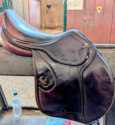 Sella Acavallo da salto taglia 17.5