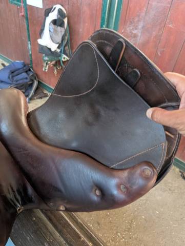 Sella Acavallo da salto taglia 17.5