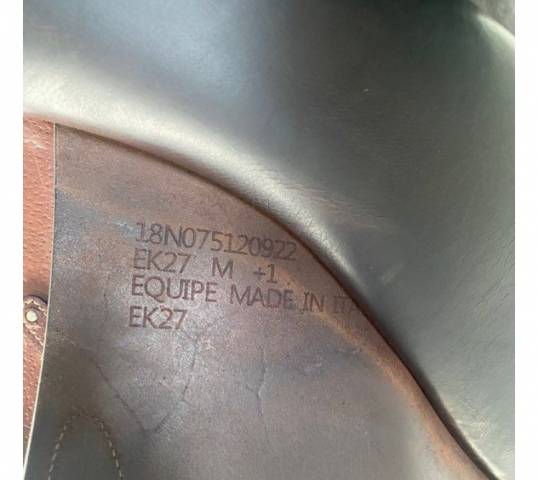 Sella da salto ostacoli Equipe  18" - 2022