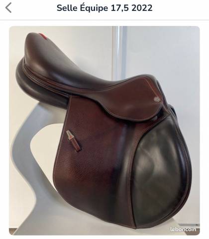 Sella da salto ostacoli Equipe  18" - 2022