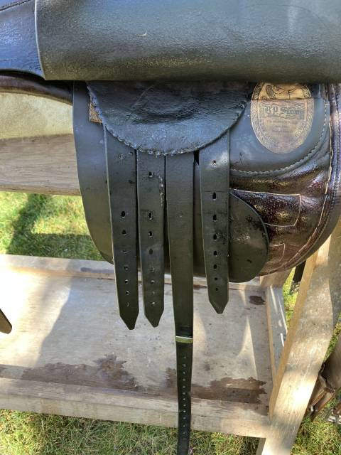 Sella amazzone  BP Swain - Side Saddle  17.5" - 1996