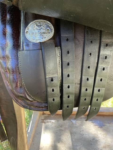 Sella amazzone  BP Swain - Side Saddle  17.5" - 1996