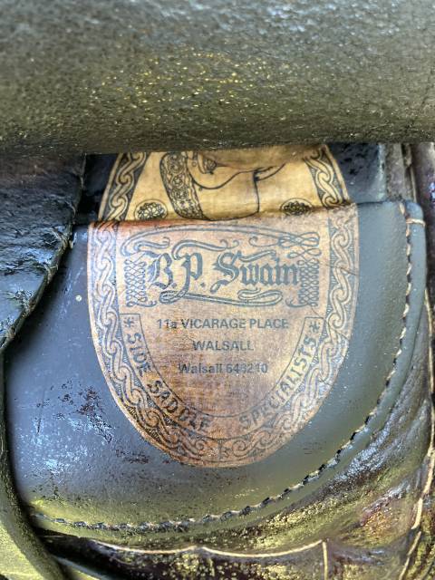 Sella amazzone  BP Swain - Side Saddle  17.5" - 1996