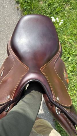 Sella da salto ostacoli Childeric  17.5" - 2022