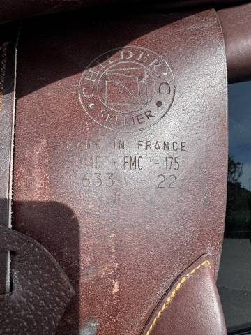 Sella da salto ostacoli Childeric  17.5" - 2022