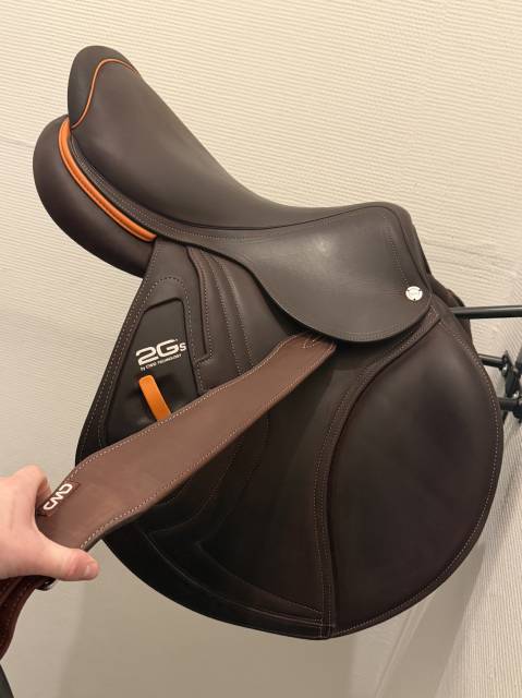 Sella da salto ostacoli CWD 2gs se40 17.5" - 2025