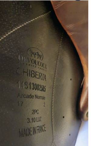 Sella da cross Devoucoux  17" - 2020