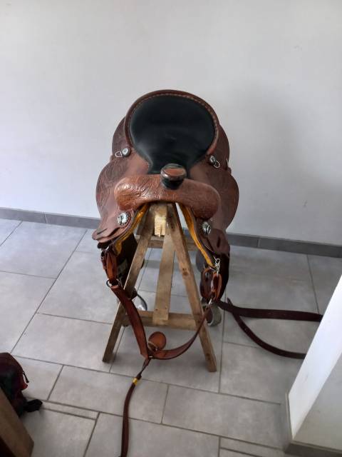 Sella western  Hwest saddlery  16" - 2012
