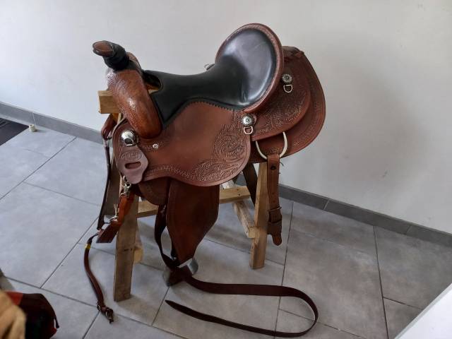 Sella western  Hwest saddlery  16" - 2012