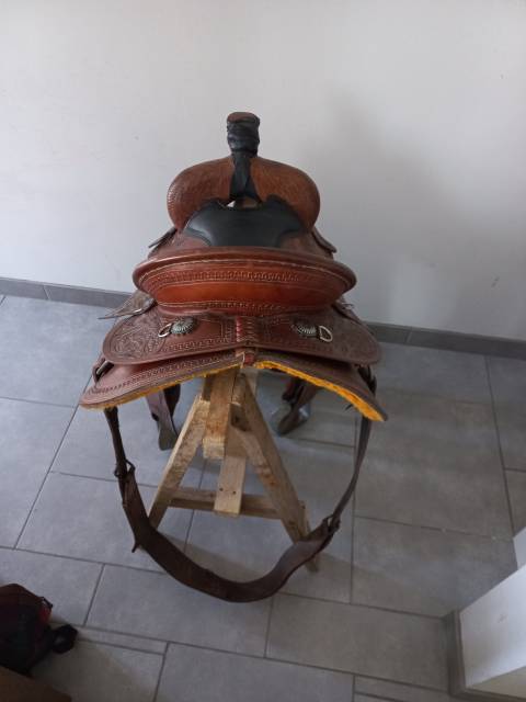 Sella western  Hwest saddlery  16" - 2012