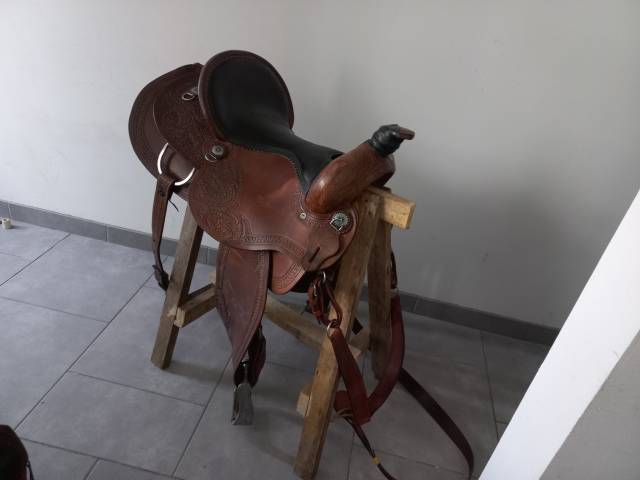 Sella western  Hwest saddlery  16" - 2012