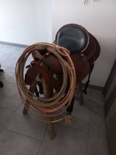 Sella western  Hwest saddlery  16" - 2012