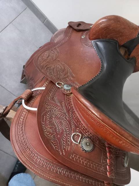 Sella western  Hwest saddlery  16" - 2012