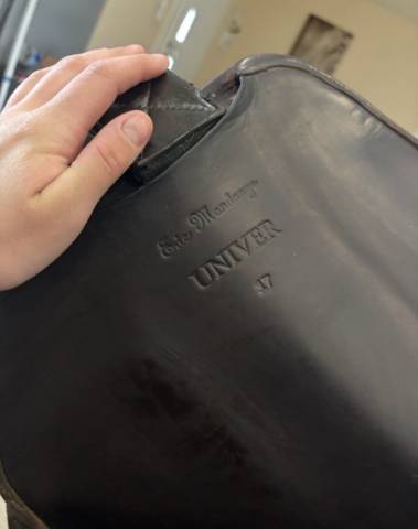 Sella da salto ostacoli Mondange Monoquartier univers  17" - 2014