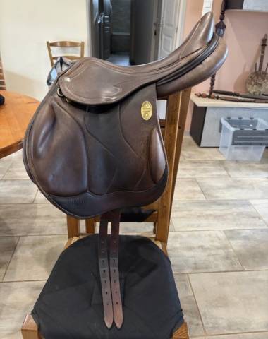 Sella da salto ostacoli Mondange Monoquartier univers  17" - 2014