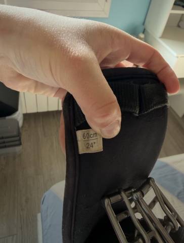 Sella da salto ostacoli Mondange Monoquartier univers  17" - 2014