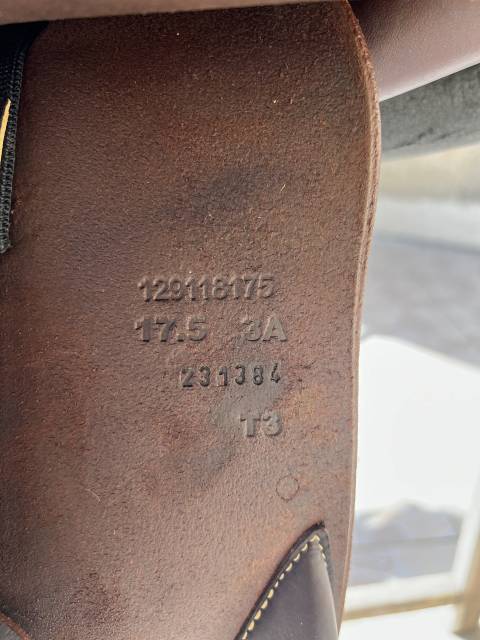 Sella mista Eric Thomas  17.5" - 2025