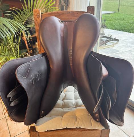 Sella mista Devoucoux  17.5" - 2016