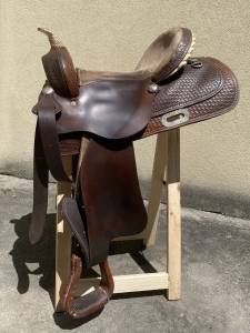 SELLA WESTERN BARREL 15” OTTIME CONDIZIONI