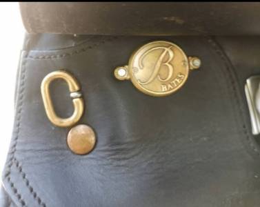 Sella da dressage Bates  17.5