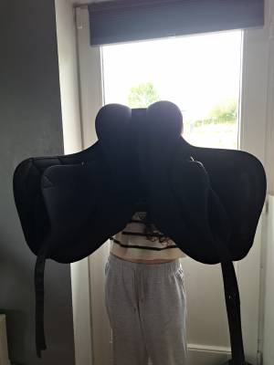 Sella da dressage  Selle de dressage  17.5