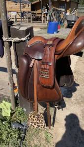 Sella da dressage Zaldi  17.5