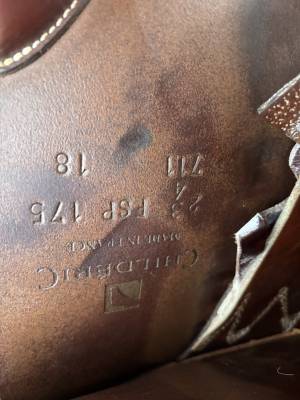 Sella mista Childeric  17.5