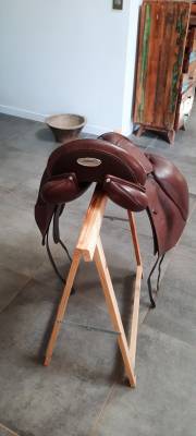 Sella da dressage Stubben  17.5