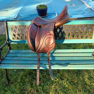 Sella da dressage Devoucoux  18