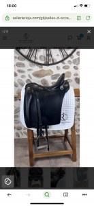 Sella portoghese Zaldi Lusitanus 17.5