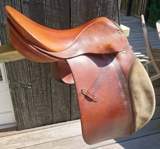 Sella da dressage Stubben  17.5