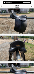 Sella da dressage Albion  17.5
