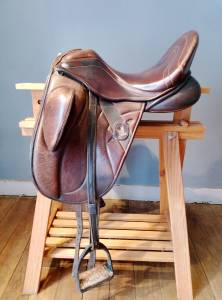 Sella da dressage Zaldi  17.5