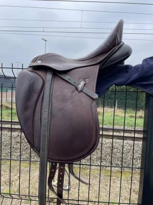 Sella da dressage Zaldi Bizrritz 18