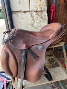 Sella sanza arcione  Guy Cantin 15.5