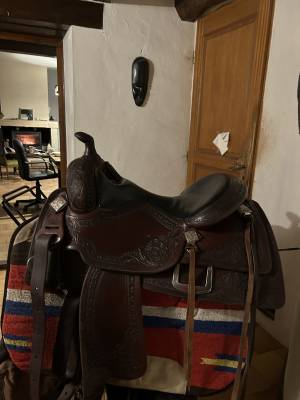 Sella western  BOB'S LAIDY REINE 18