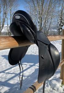 Sella da dressage Stubben  17.5