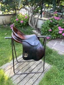 Sella da salto ostacoli Delgrange  17.5