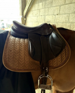 Sella da salto ostacoli Forestier  17.5