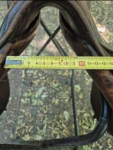 Sella mista Devoucoux Biarritz 17.5