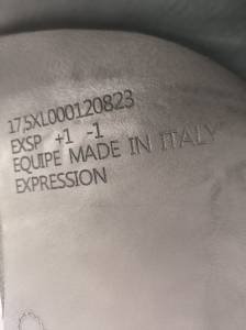 Sella da salto ostacoli Equipe  17.5