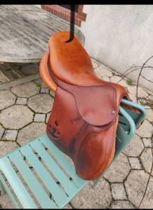 Sella da salto ostacoli Delgrange  17.5