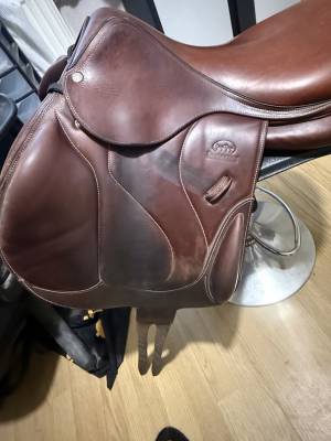 Sella da cross Devoucoux  17.5