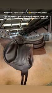 Sella da salto ostacoli Devoucoux  17