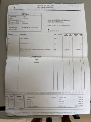 Sella da salto ostacoli Jump in Sp2 17