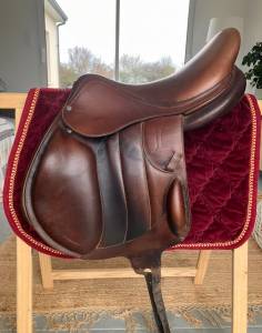 Sella da salto ostacoli Rebelle  17