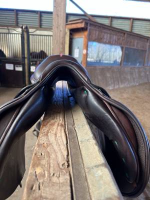 Sella da salto ostacoli Equipe  17.5