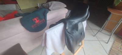 Sella da salto ostacoli Delgrange  17.5