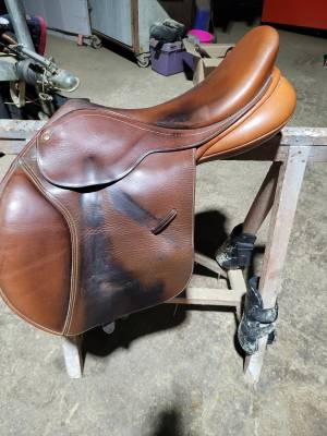 Sella da salto ostacoli Bates  17