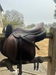 Sella da salto ostacoli Forestier  17